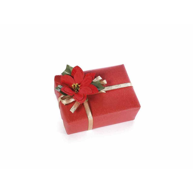 Casa si Gradina - Decoratiuni - Decoratiuni de sezon - Craciunita artificiala rosie  12 x 16 cm - Infinity.ro