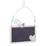 Casa si Gradina - Decoratiuni - Decoratiuni de sezon - Decoratiune suspendabila cu tablita de scris model Mos Craciun 16x4x25 cm - Infinity.ro