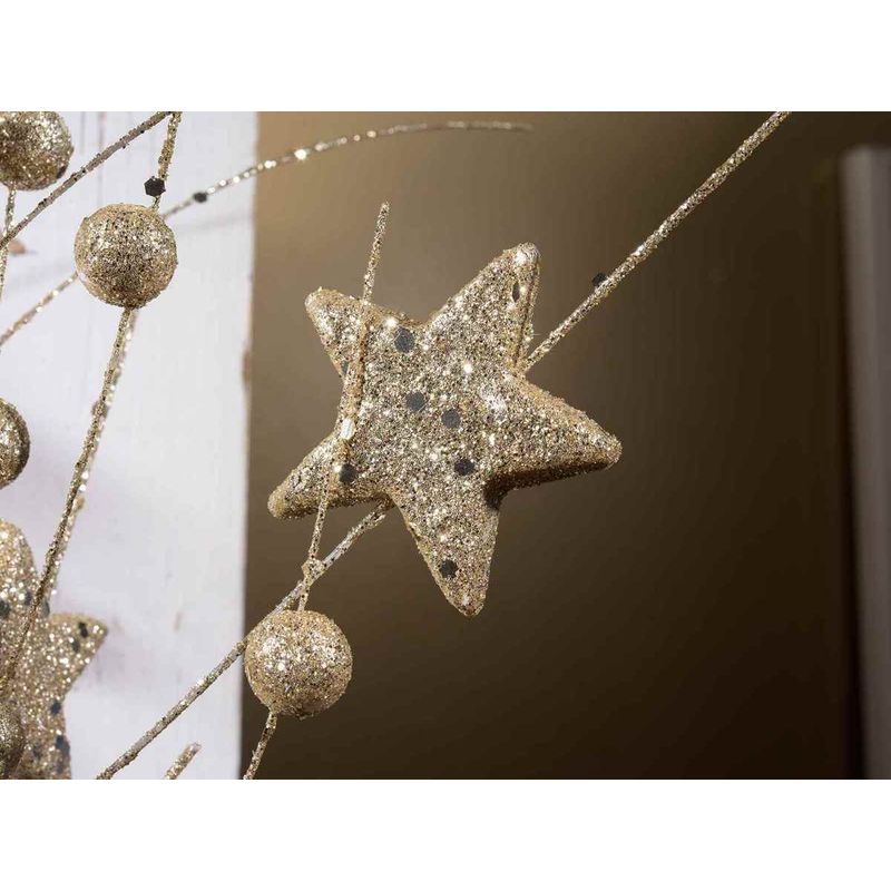 Casa si Gradina - Decoratiuni - Decoratiuni de sezon - Crenguta artificiala aurie 88 cm - Infinity.ro