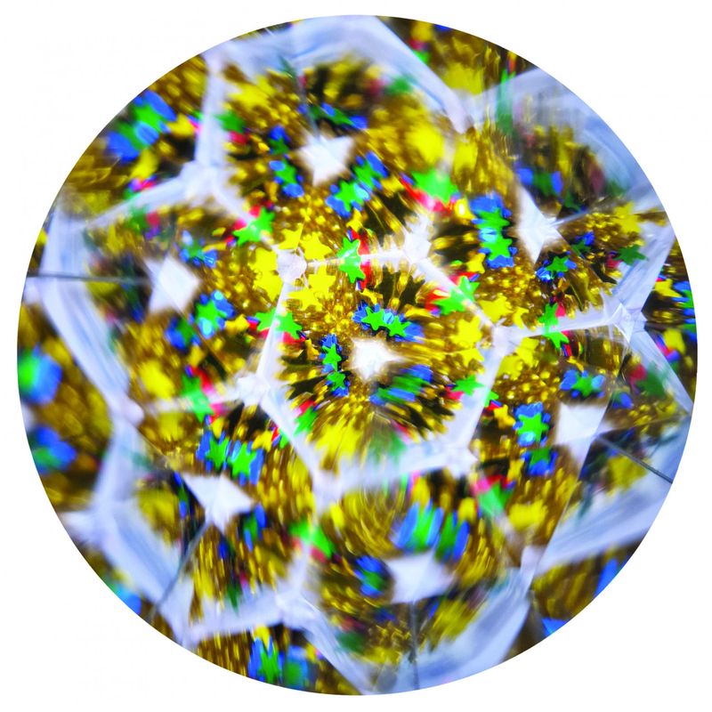 Jucarii, Copii si Bebe - Jucarii si jocuri - Jucarii & jocuri educative - Jucarii interactive - Mini caleidoscop cu tub lichid Svoora - Infinity.ro