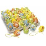 Casa si Gradina - Decoratiuni - Decoratiuni de sezon - Set 30 oua decorative Paste 4x6 cm - Infinity.ro