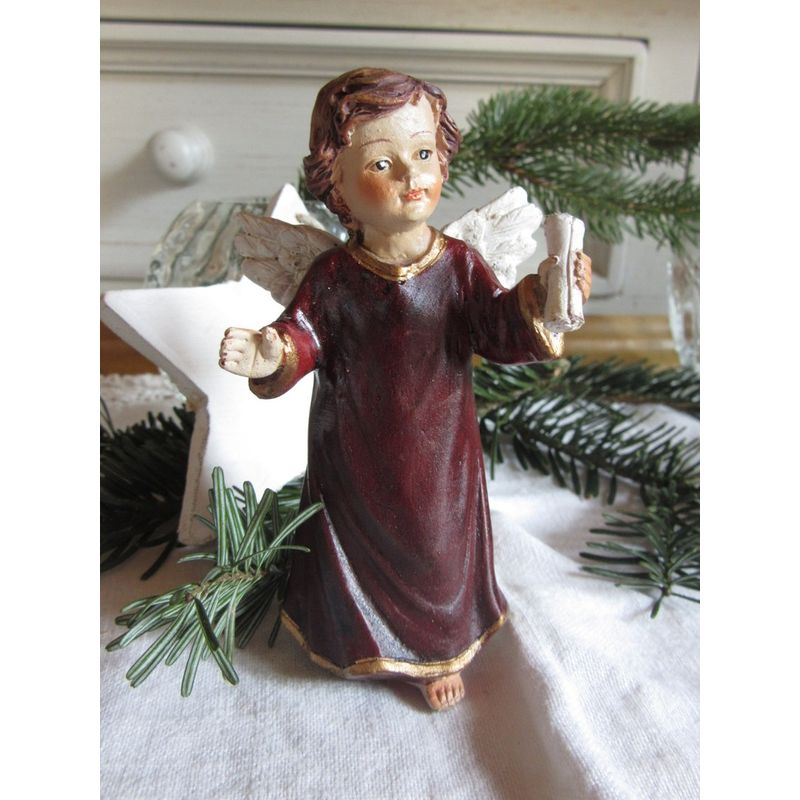 Casa si Gradina - Decoratiuni - Decoratiuni de sezon - Figurina Inger polirasina 7x5x12 cm - Infinity.ro