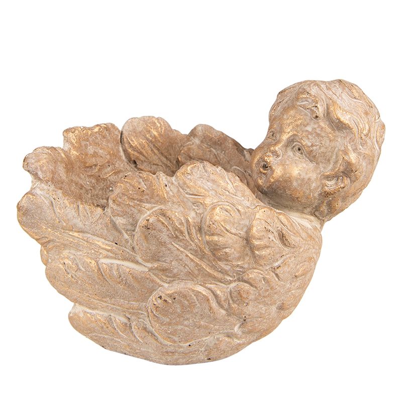 Casa si Gradina - Gradinarit si plante - Plante si ghivece - Ghivece si suporturi - Set 2 ghivece flori ceramica maro Inger 16x13x12 cm - Infinity.ro