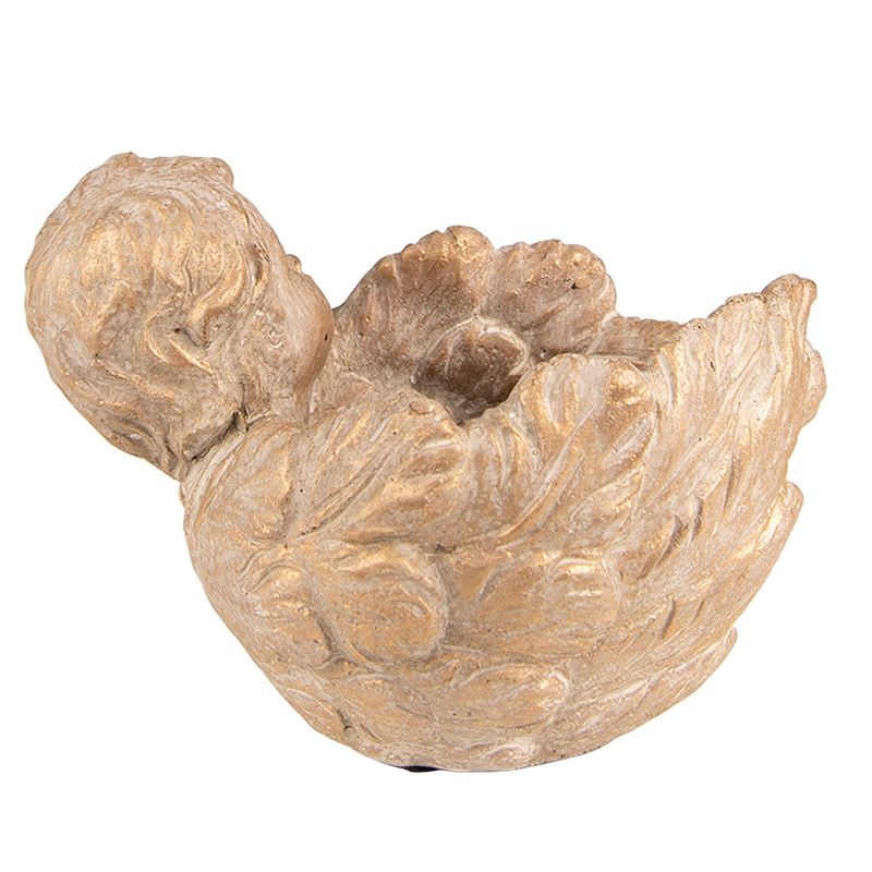 Casa si Gradina - Gradinarit si plante - Plante si ghivece - Ghivece si suporturi - Set 2 ghivece flori ceramica maro Inger 16x13x12 cm - Infinity.ro