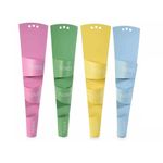 Casa si Gradina - Decoratiuni - Obiecte decorative - Accesorii decorative - Set 4 conuri suport de flori din hartie semi-rezistenta la apa pentru agaÈ›at 12.5x5x50 cm - Infinity.ro