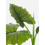 Casa si Gradina - Decoratiuni - Obiecte decorative - Plante artificiale - Cala artificiala verde 7 frunze in ghiveci 78 h - Infinity.ro