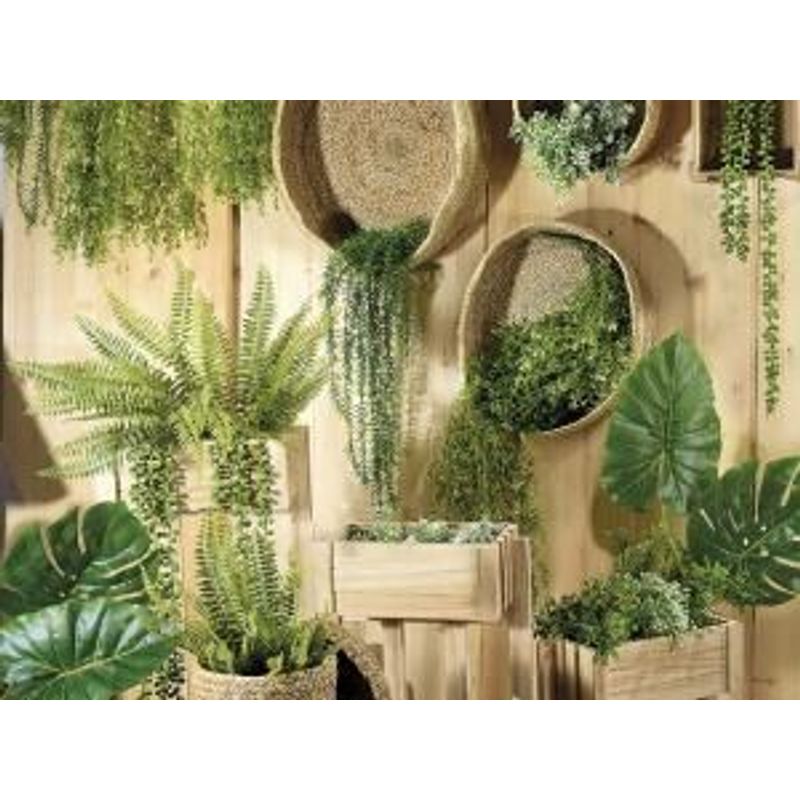 Casa si Gradina - Decoratiuni - Obiecte decorative - Plante artificiale - Frunza decor cala  55 cm - Infinity.ro