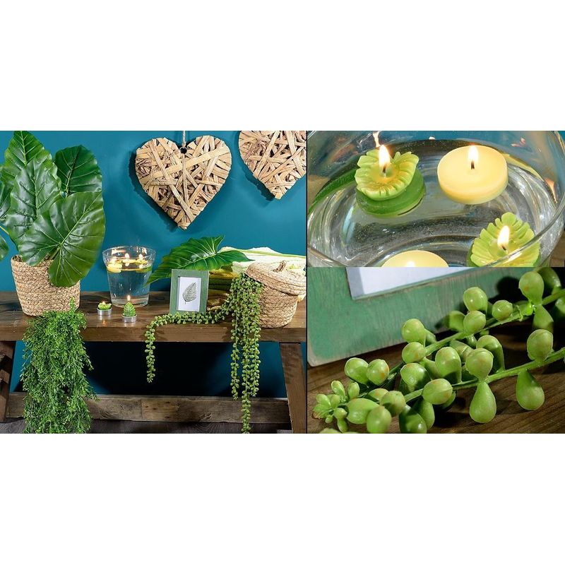 Casa si Gradina - Decoratiuni - Obiecte decorative - Plante artificiale - Frunza decor cala  55 cm - Infinity.ro