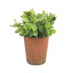 Casa si Gradina - Decoratiuni - Obiecte decorative - Plante artificiale - Flori artificiale in ghiveci maro 8x16h - Infinity.ro