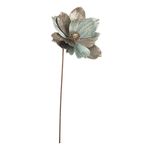 Casa si Gradina - Decoratiuni - Obiecte decorative - Plante artificiale - Floare artificiala Magnolia verde auriu 22x50 cm - Infinity.ro