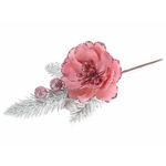 Casa si Gradina - Decoratiuni - Obiecte decorative - Plante artificiale - Set 5 Anemone artificiale roz 22.5 cm - Infinity.ro