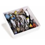 Casa si Gradina - Decoratiuni - Obiecte decorative - Plante artificiale - Set 10 Pasari decorative 14 cm - Infinity.ro