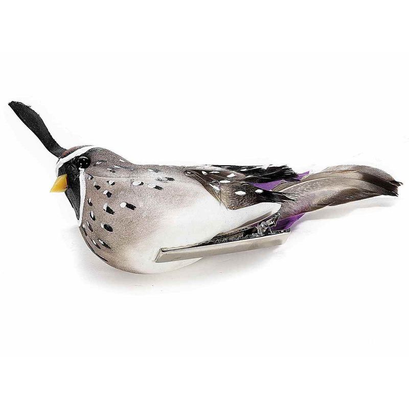 Casa si Gradina - Decoratiuni - Obiecte decorative - Plante artificiale - Set 10 Pasari decorative 14 cm - Infinity.ro