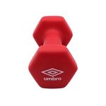 Sport si Outdoor - Fitness - Greutati si echipament - Greutati - Gantera 2 kg, Umbro, rosu - Infinity.ro