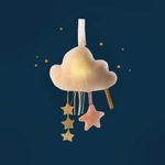 Casa si Gradina - Corpuri si surse de iluminat - Veioze si lampi - Lampi de veghe copii - Lampa de veghe si jucarie bebe Nor luminos, Moulin Roty - Infinity.ro