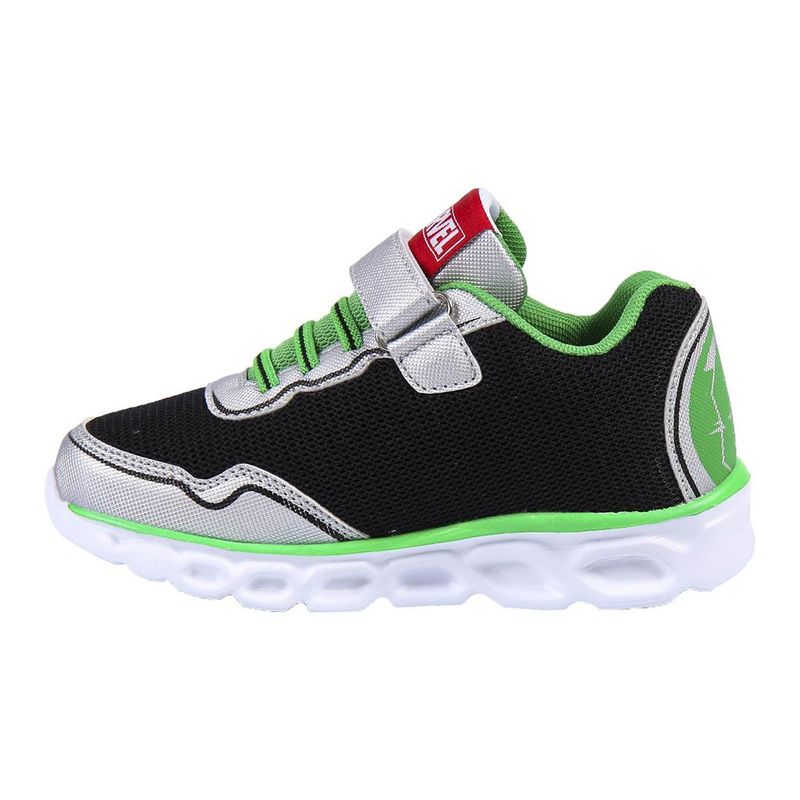 Fashion, accesorii si bijuterii - Copii - Incaltaminte copii - Pantofi copii - Pantofi sport cu luminite Hulk, Multicolor, model 2300004993, Marime 32 EU - Infinity.ro