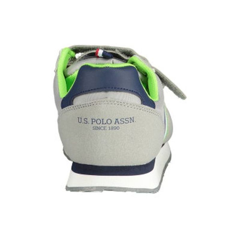 Fashion, accesorii si bijuterii - Copii - Incaltaminte copii - Pantofi copii - Pantof sport baieti U.S. Polo Assn. NOBIK006K2HT1, 38 EU, Gri - Infinity.ro