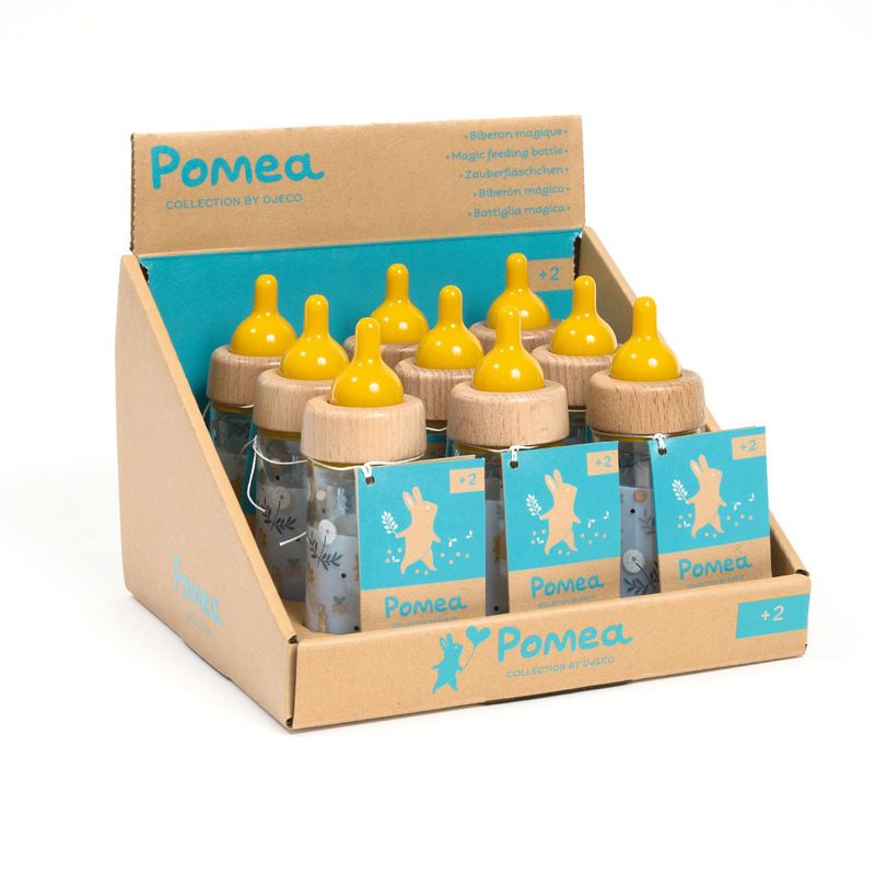 Jucarii, Copii si Bebe - Jucarii si jocuri - Papusi si accesorii - Papusi - Colectia Pomea Sticluta magica pentru hranit papusi, Djeco - Infinity.ro