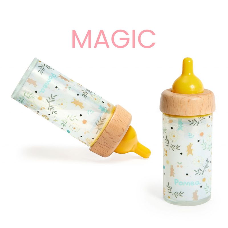 Jucarii, Copii si Bebe - Jucarii si jocuri - Papusi si accesorii - Papusi - Colectia Pomea Sticluta magica pentru hranit papusi, Djeco - Infinity.ro