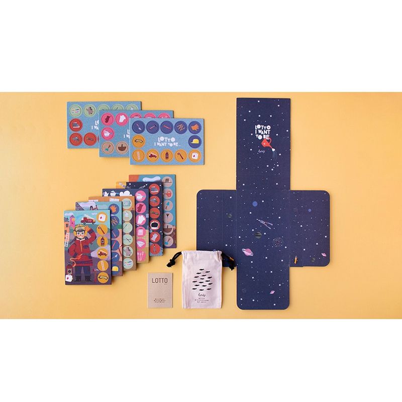 Jucarii, Copii si Bebe - Jucarii si jocuri - Jocuri si puzzle - Jocuri de societate - Joc de asociere Loto meserii, Londji - Infinity.ro