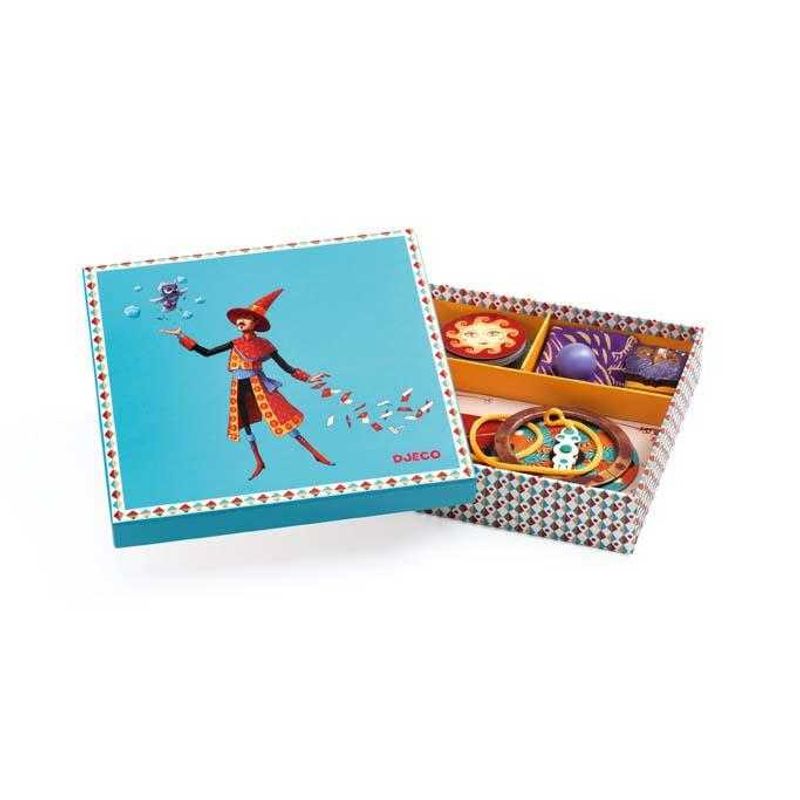Jucarii, Copii si Bebe - Jucarii si jocuri - Jocuri si puzzle - Jocuri de societate - Joc de magie Mirable Magus 20 de trucuri, Djeco - Infinity.ro
