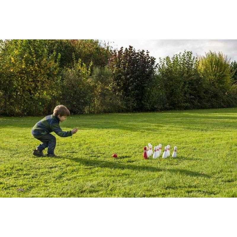 Jucarii, Copii si Bebe - Jucarii si jocuri - Jocuri si puzzle - Jocuri de societate - Joc cu popice din lemn, Egmont Toys - Infinity.ro