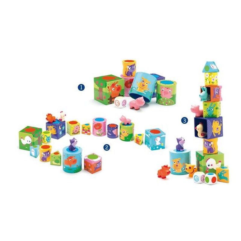 Jucarii, Copii si Bebe - Jucarii si jocuri - Jocuri si puzzle - Jocuri de societate - Colectie de jocuri clasice Ludanimo, Djeco - Infinity.ro