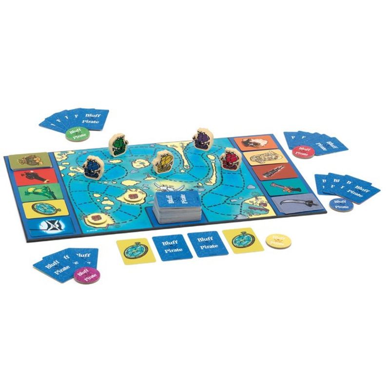 Jucarii, Copii si Bebe - Jucarii si jocuri - Jocuri si puzzle - Jocuri de societate - Joc de strategie Bluff pirat, Djeco - Infinity.ro