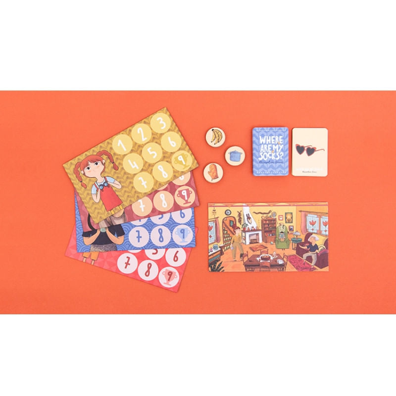 Jucarii, Copii si Bebe - Jucarii si jocuri - Jocuri si puzzle - Jocuri de societate - Joc Unde-mi sunt sosetele, Londji - Infinity.ro