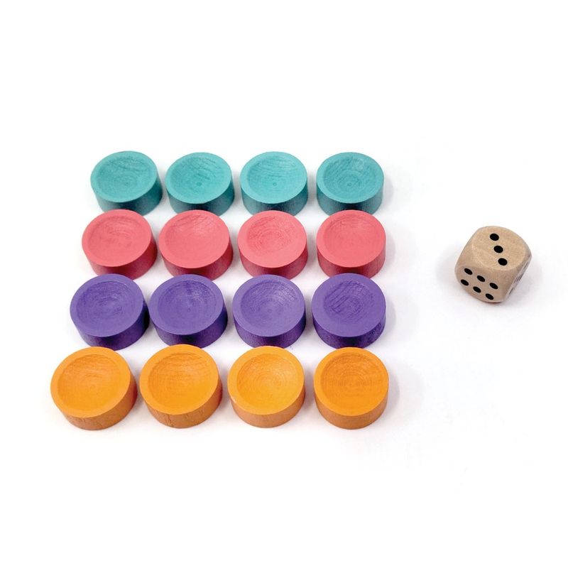 Jucarii, Copii si Bebe - Jucarii si jocuri - Jocuri si puzzle - Jocuri de societate - Joc de masa din lemn 2 in 1 Pinball si Ludo, Svoora - Infinity.ro