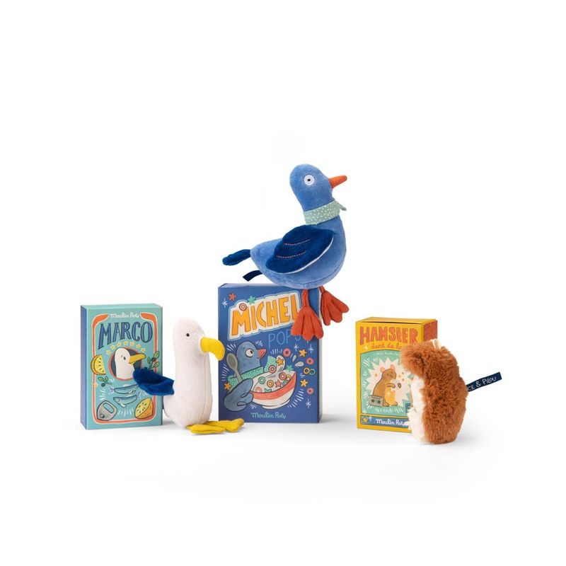 Jucarii, Copii si Bebe - Jucarii si jocuri - Jucarii bebelusi - Jucarii zornaitoare - Zornaitoare bebe pasare, Moulin Roty - Infinity.ro