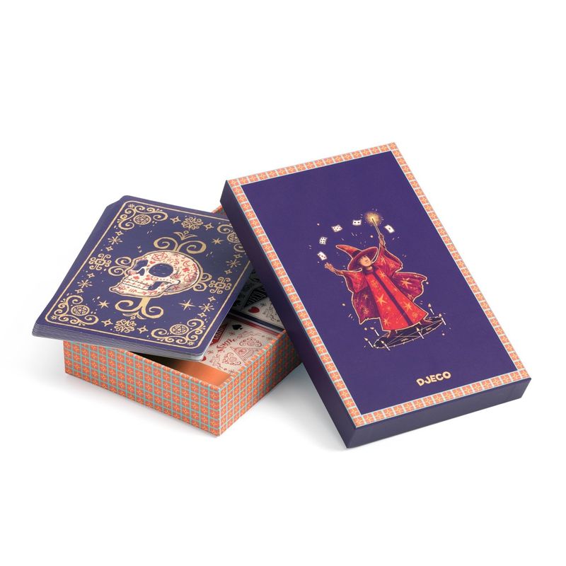 Jucarii, Copii si Bebe - Jucarii si jocuri - Jucarii & jocuri educative - Jocuri de memorie si inteligenta - Joc de magie Cartum Magus 20 de trucuri, Djeco - Infinity.ro