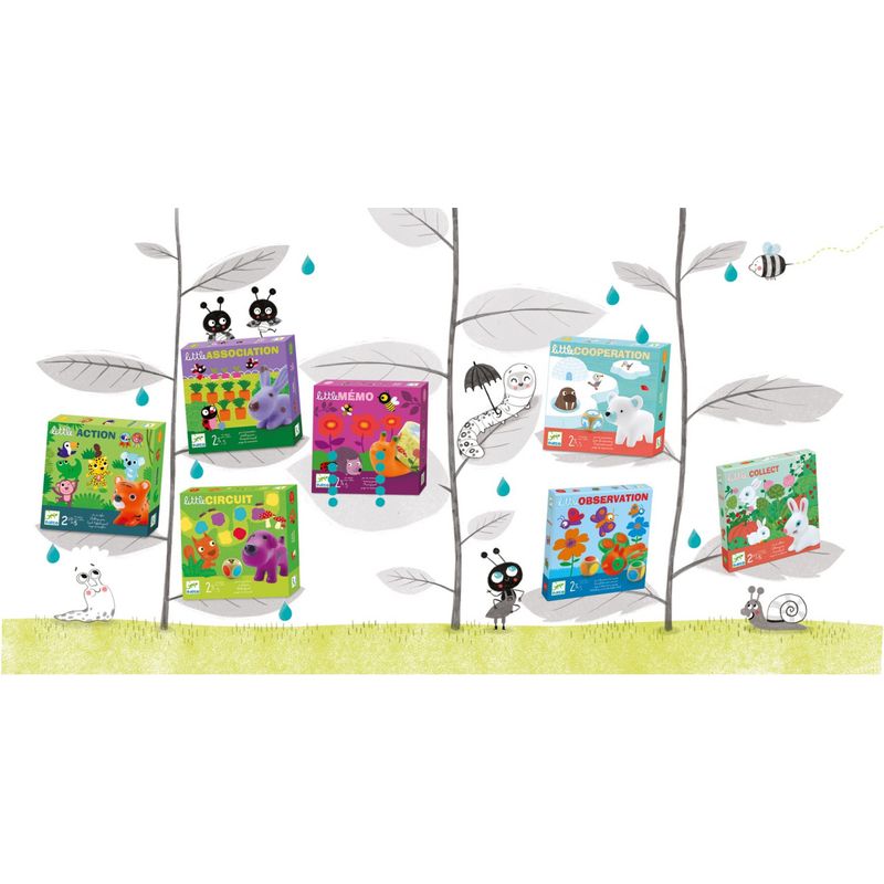 Jucarii, Copii si Bebe - Jucarii si jocuri - Jucarii & jocuri educative - Jocuri si jucarii educative - Joc Mica actiune, Djeco - Infinity.ro