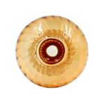 Casa si Gradina - Decoratiuni - Obiecte decorative - Vaze si boluri decorative - Vaza decorativa, forma de ciuperca, din sticla, Arti Casa, 15 x 12 cm, caramiziu - Infinity.ro