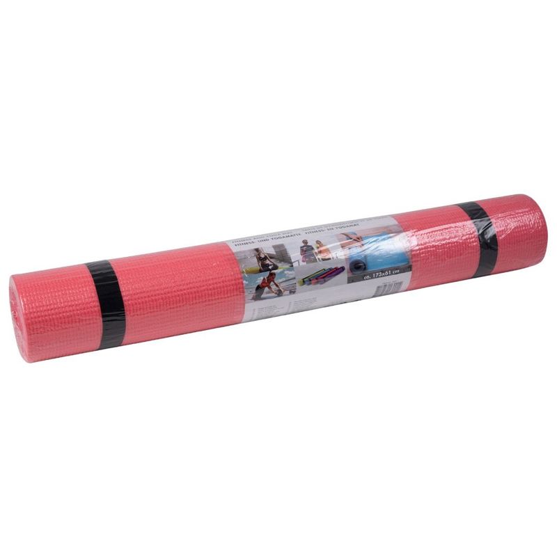 Sport si Outdoor - Fitness - Accesorii fitness - Saltele fitness - Covoras yoga, Umbro , din spuma EVA, 173 x 61 cm, 4 mm, roz - Infinity.ro