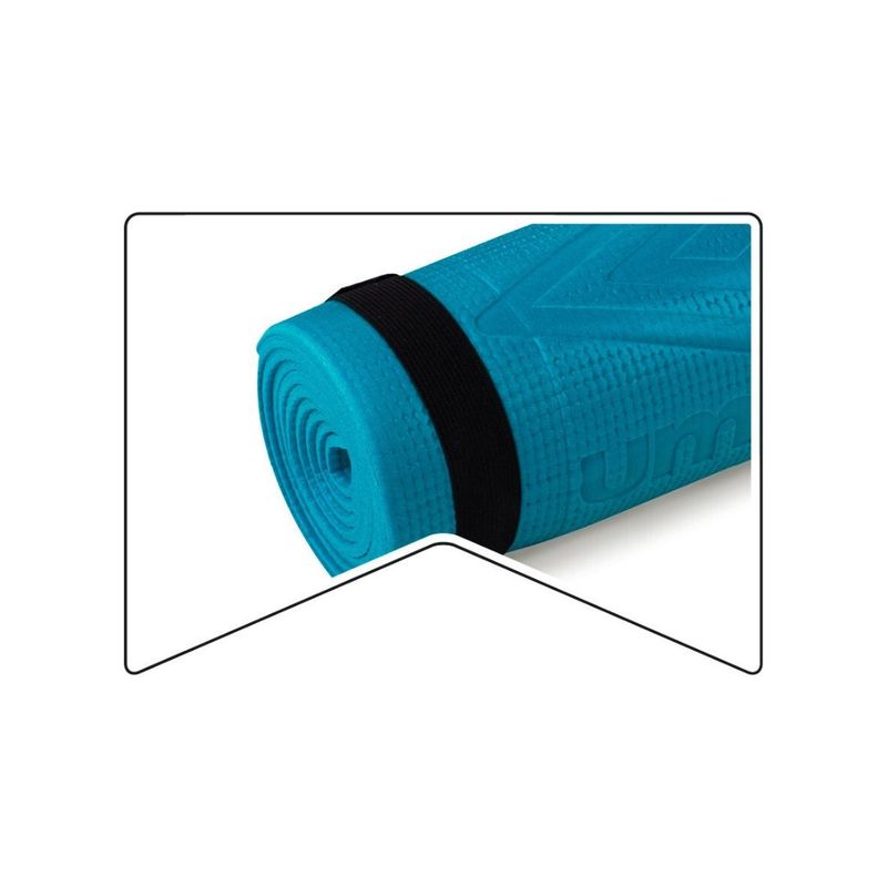 Sport si Outdoor - Fitness - Accesorii fitness - Saltele fitness - Covoras yoga, Umbro , din spuma EVA, 173 x 58 cm, 4 mm, albastru - Infinity.ro
