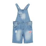 Fashion, accesorii si bijuterii - Copii - Imbracaminte copii - Salopete copii - Salopeta jeans fete, Lee Cooper Albastru, 116 CM 6 ani - Infinity.ro