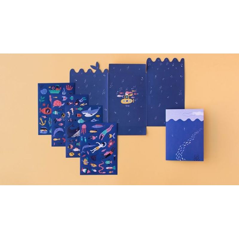 Carti si Birotica - Rechizite - Abtibilduri - Set cu abtibilduri repozitionabile La mare, Londji - Infinity.ro