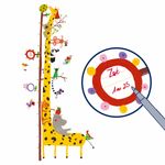 Carti si Birotica - Rechizite - Abtibilduri - Decoratie camera copilului abtibilduri masuratoare Prietenii din Amazon, Djeco - Infinity.ro