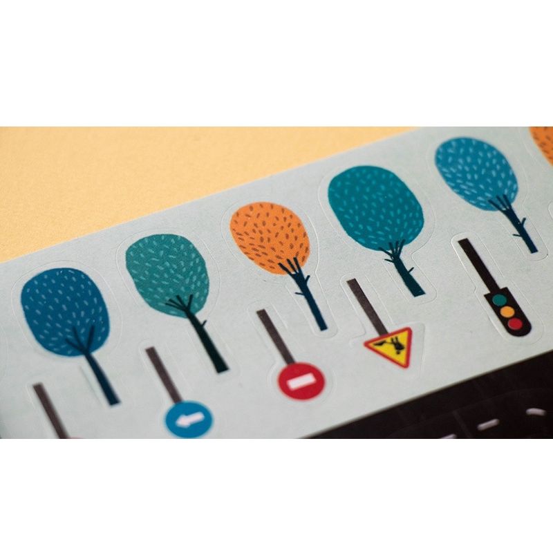 Carti si Birotica - Rechizite - Abtibilduri - Set cu abtibilduri repozitionabile Urban, Londji - Infinity.ro