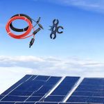 Casa si Gradina - Electrice - Panouri solare si accesorii - Accesorii panouri solare - Set cablu fotovoltaic, sectiune 6mm2, conectori MC4, rosu, negru, 2x20 m si cheie montaj conectori tip MC4, NP4, H4 - Infinity.ro