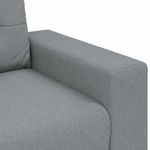 Casa si Gradina - Mobilier - Canapele si coltare - Canapele - Canapea lovesea gri deschis 140 cm stofa - Infinity.ro