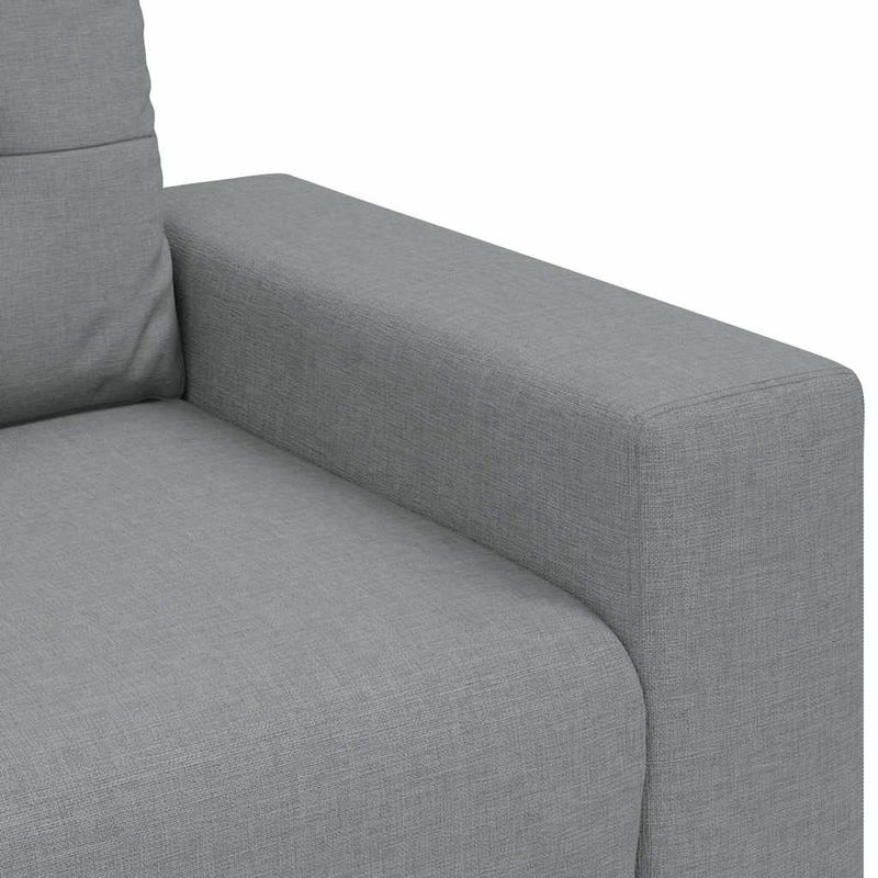 Casa si Gradina - Mobilier - Canapele si coltare - Canapele - Canapea lovesea gri deschis 140 cm stofa - Infinity.ro