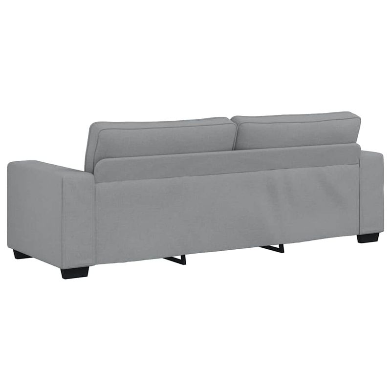 Casa si Gradina - Mobilier - Canapele si coltare - Canapele - Canapea cu 3 locuri, tesatura gri deschis, 180 cm - Infinity.ro