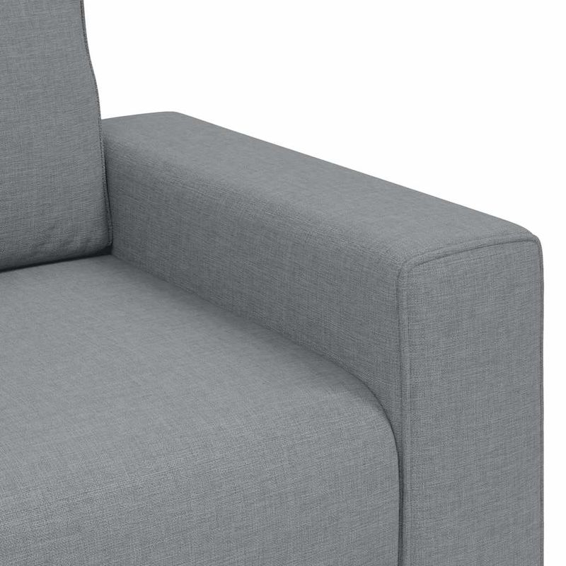 Casa si Gradina - Mobilier - Canapele si coltare - Canapele - Canapea cu 3 locuri, tesatura gri deschis, 180 cm - Infinity.ro