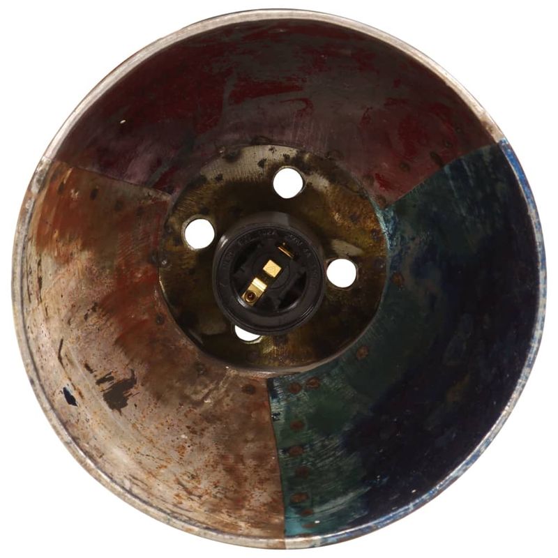 Casa si Gradina - Corpuri si surse de iluminat - Veioze si lampi - Lampi de veghe - Lustra suspendata industriala 25 W multicolor 17 cm E27 rotund - Infinity.ro