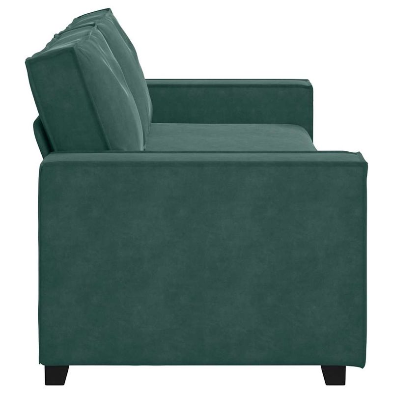Casa si Gradina - Mobilier - Canapele si coltare - Canapele - Canapea cu 3 locuri, verde inchis, 180 cm, catifea - Infinity.ro