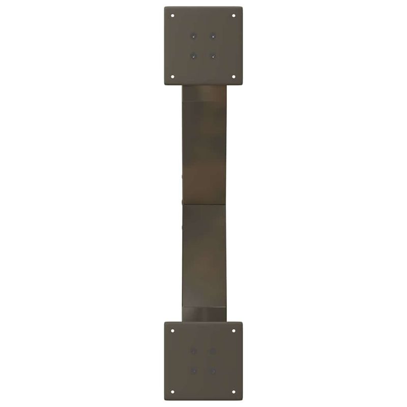 Casa si Gradina - Mobilier - Feronerie si accesorii mobila - Picioare pentru masa cafea in forma X, 2 buc Otel natural Otel, mărime 70x(30-31) cm (80 mm) - Infinity.ro