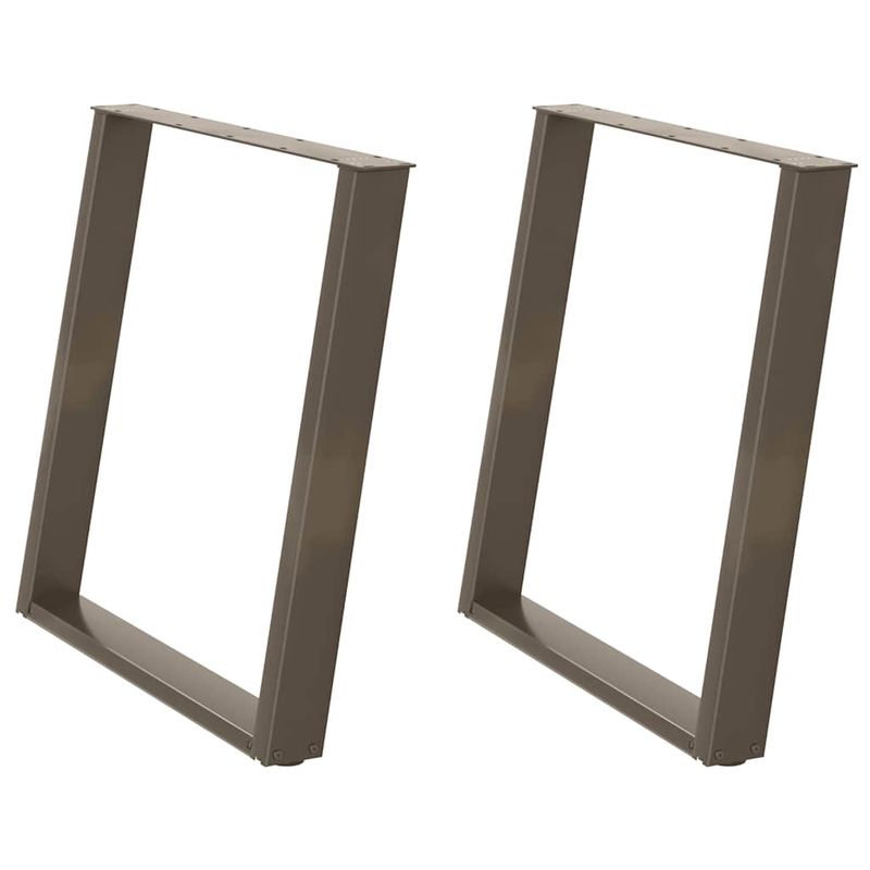 Casa si Gradina - Mobilier - Feronerie si accesorii mobila - Picioare pentru masa in forma de U 2 buc Otel natural Otel - Infinity.ro