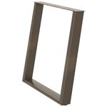 Casa si Gradina - Mobilier - Feronerie si accesorii mobila - Picioare pentru masa in forma de U 2 buc Otel natural Otel - Infinity.ro